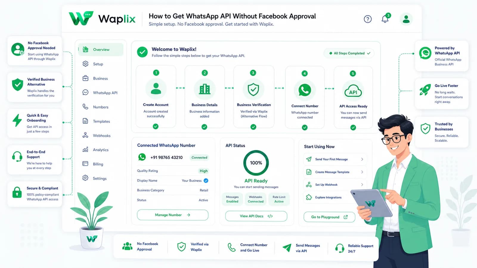 How to Get WhatsApp API Without Facebook Approval